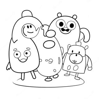 Hey Duggee and Friends Coloring Page | Hey Duggee coloring page