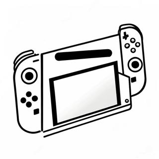 Nintendo Switch Coloring Page | Nintendo Switch coloring page