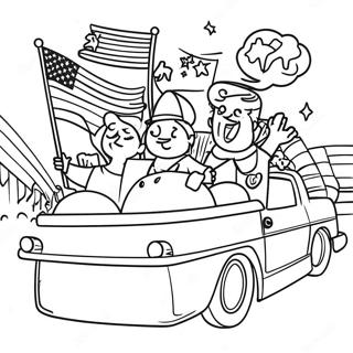Dia Da Eleição Páginas para Colorir