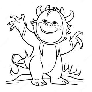 Where the Wild Things Are Coloring Page | Where the Wild Things Are coloring page