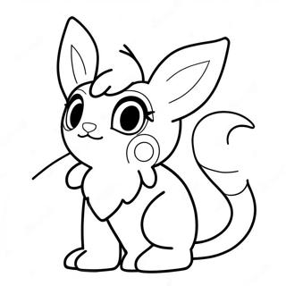 Sylveon Coloring Page | Sylveon coloring page