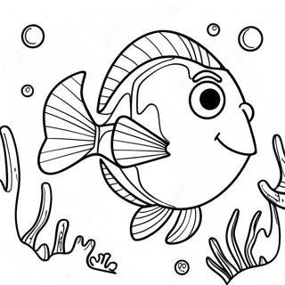 Dory Coloring Page | Dory coloring page