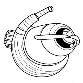 Turbo Coloring Page for Kids | Turbo coloring page