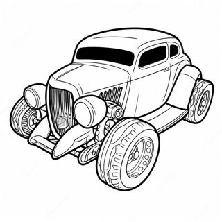 Fast-Paced Turbo Car Coloring Page | Turbo coloring page