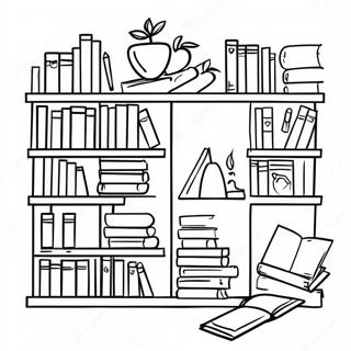 Pageshelf Coloring Page | Pageshelf coloring page