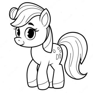 Apple Jack Character Coloring Page | Apple Jack coloring page
