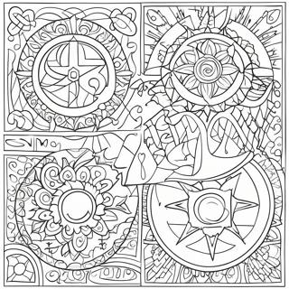 Pagão Páginas para Colorir