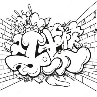 Grafite Páginas para Colorir