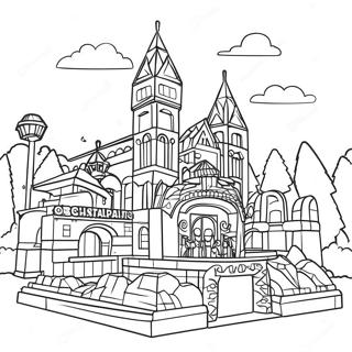 Legoland Coloring Page | Legoland coloring page