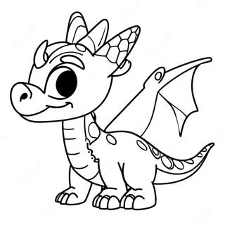 Spyro Coloring Page | Spyro coloring page