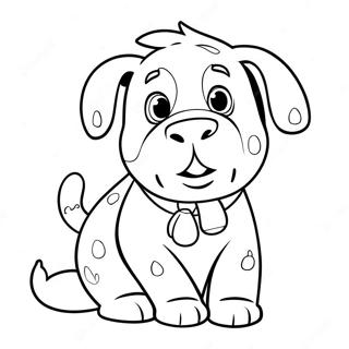 Monty the Magnificent Coloring Page | Monty coloring page