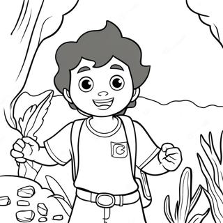 Go Diego Go Coloring Page | Go Diego Go coloring page