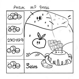 Kindergarten Math Subtraction Coloring Page | Kindergarten Math coloring page