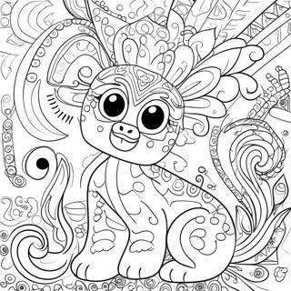 Alebrijes Coloring Page | Alebrijes coloring page