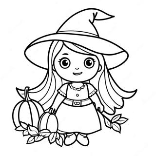 Witchy Coloring Page | Witchy coloring page