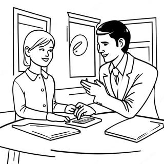 Social Skills Coloring Page | Social Skills coloring page