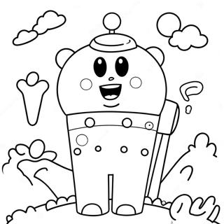 Wow Wow Wubbzy Páginas para Colorir