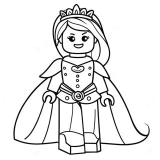 Lego Prinsessa Värityskuvat