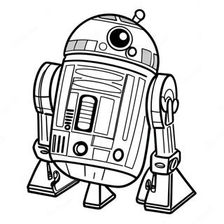 Star Wars Droid Coloring Page | Star Wars Droid coloring page