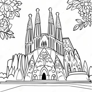 Barcelone Coloriages