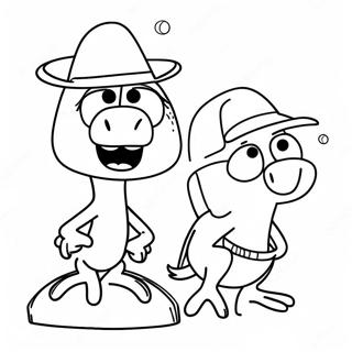 Phineas and Ferb Coloring Page | Phineas and Ferb coloring page