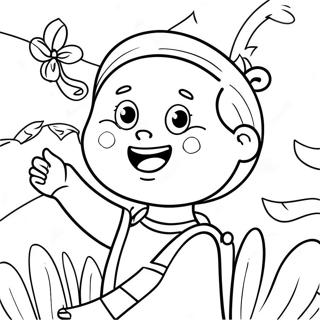 Joyful Psalms Coloring Page | Psalms coloring page