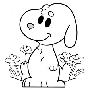 Snoopy Coloring Page | Snoopy coloring page