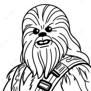 Chewbacca Pagine da Colorare