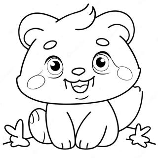 Cute Number 1 Coloring Page | Number 1 coloring page
