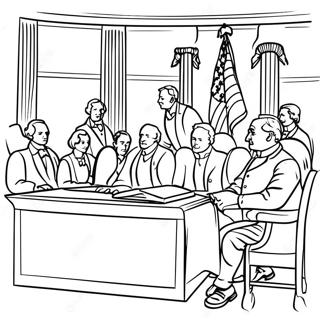 Constitution Coloring Pages