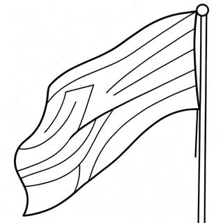 LGBTQ Pride Flag Coloring Page | LGBTQ coloring page