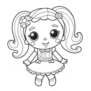 Lalaloopsy Coloring Page | Lalaloopsy coloring page