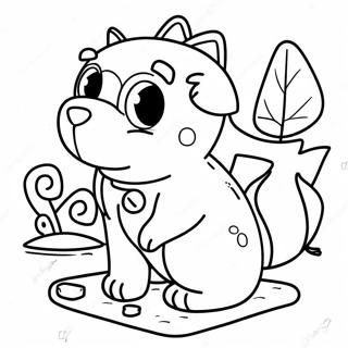 Pet Simulator X Coloring Page | Pet Simulator X coloring page
