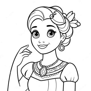 Elena von Avalor Ausmalbild | Elena von Avalor Ausmalbild