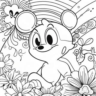 Disney Trippy Coloring Page | Disney Trippy coloring page