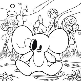 Disney Trippy Coloring Pages