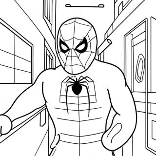 Spiderman Among Us Coloring Page | Spiderman Among Us coloring page