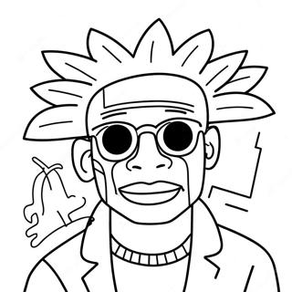 Basquiat Coloring Page | Basquiat coloring page
