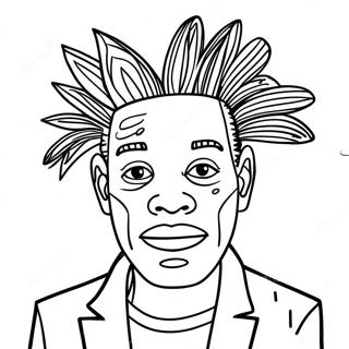 Basquiat Malvorlagen