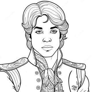 Prince Coloring Page | Prince coloring page