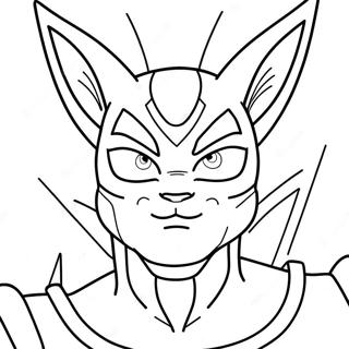 Beerus Coloring Page | Beerus coloring page