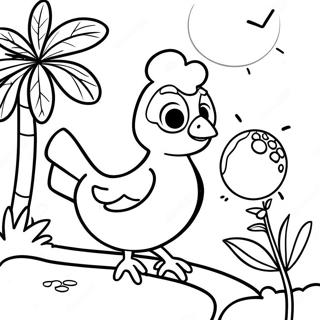 Chicka Chicka Boom Boom Coloring Page | Chicka Chicka Boom Boom coloring page