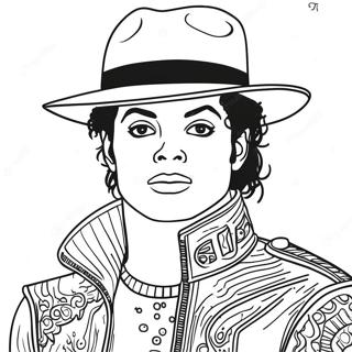 Michael Jackson Coloring Page | Michael Jackson coloring page
