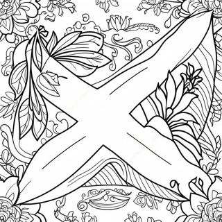 Jamaica Flag Coloring Page | Jamaica coloring page