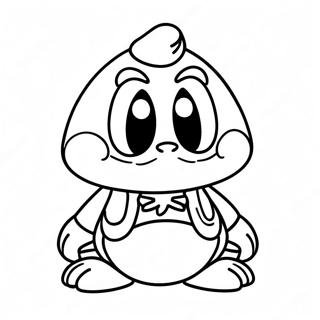 Goomba Kleurplaten