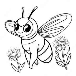 Bumblebee Coloring Page | Bumblebee coloring page