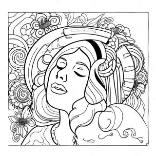 Album Cover Coloring Page | Album Cover coloring page