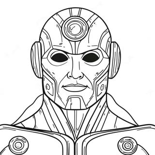 Titan TV Man Coloring Page | Titan TV Man coloring page