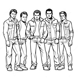 The Outsiders Coloring Page | The Outsiders coloring page