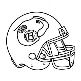 Cleveland Browns Logo Coloring Page | Cleveland Browns coloring page